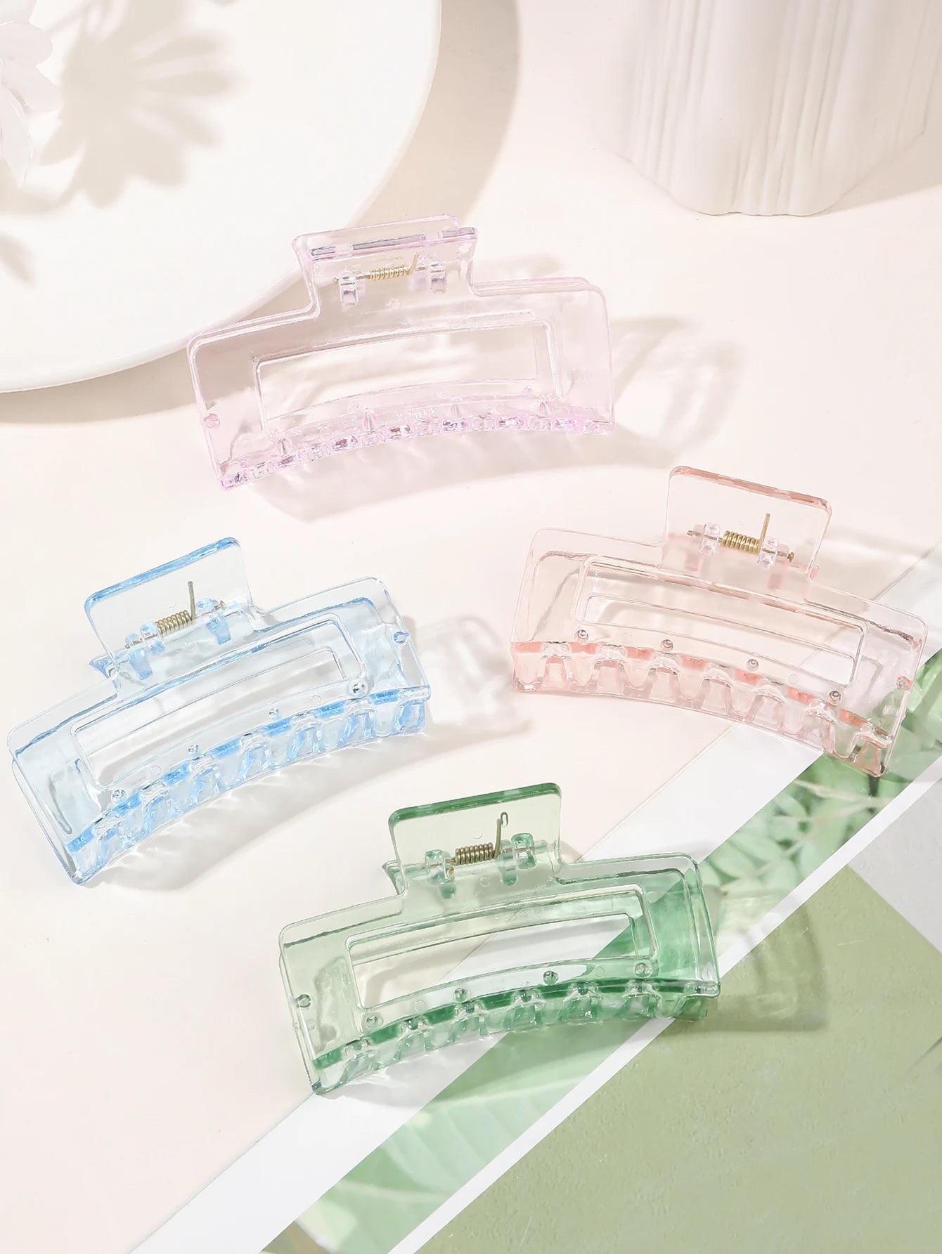 Candy Color Rectangle Clips